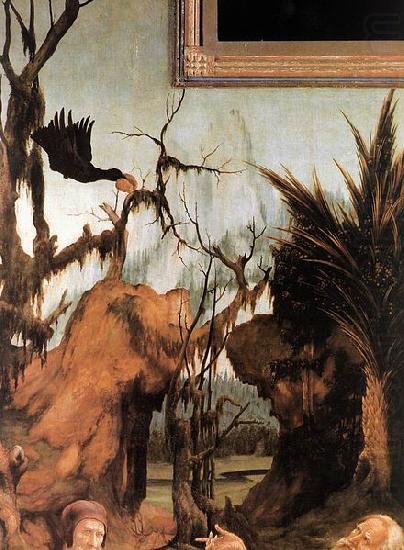 Sts Paul and Anthony in the Desert, Matthias Grunewald